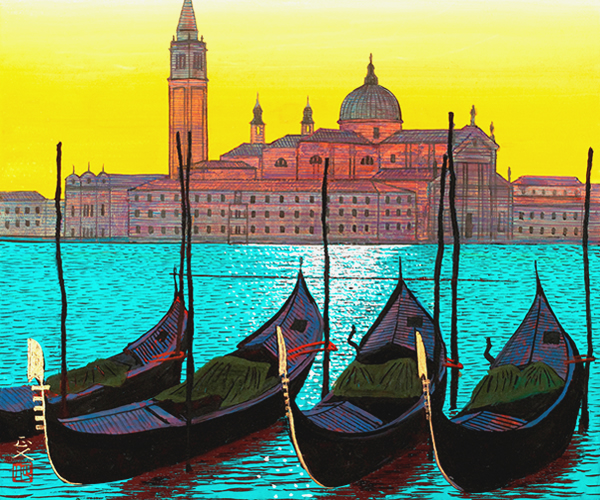 「ヴェネツィアの夜明け」　8号